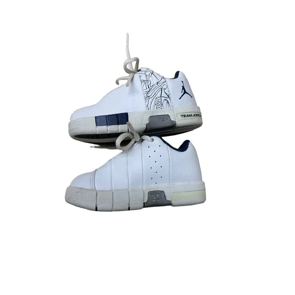 Retro Nike Air Jordan Flight White Sneakers Toddler 819174-122 2006 Size 4C